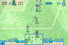 Jikkyou World Soccer Pocket 2 Screenshot 1